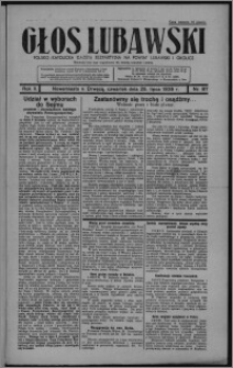 Głos Lubawski : polsko-katolicka gazeta bezpartyjna na powiat lubawski i okolice 1935.07.25, R. 2, nr 87