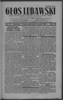 Głos Lubawski : polsko-katolicka gazeta bezpartyjna na powiat lubawski i okolice 1935.08.24, R. 2, nr 100 + Dodatek Rolniczy