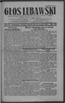 Głos Lubawski : polsko-katolicka gazeta bezpartyjna na powiat lubawski i okolice 1935.08.29, R. 2, nr 102