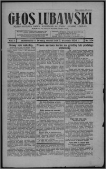 Głos Lubawski : polsko-katolicka gazeta bezpartyjna na powiat lubawski i okolice 1935.09.03, R. 2, nr 104