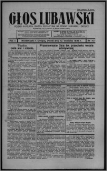 Głos Lubawski : polsko-katolicka gazeta bezpartyjna na powiat lubawski i okolice 1935.09.10, R. 2, nr 107