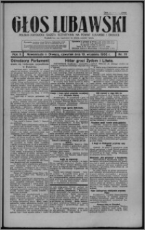 Głos Lubawski : polsko-katolicka gazeta bezpartyjna na powiat lubawski i okolice 1935.09.19, R. 2, nr 111
