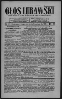 Głos Lubawski : polsko-katolicka gazeta bezpartyjna na powiat lubawski i okolice 1935.10.15, R. 2, nr 122