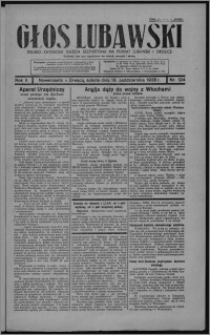 Głos Lubawski : polsko-katolicka gazeta bezpartyjna na powiat lubawski i okolice 1935.10.19, R. 2, nr 124 + Dodatek Rolniczy