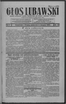 Głos Lubawski : polsko-katolicka gazeta bezpartyjna na powiat lubawski i okolice 1935.11.02, R. 2, nr 130 + Dodatek Rolniczy