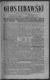 Głos Lubawski : polsko-katolicka gazeta bezpartyjna na powiat lubawski i okolice 1935.11.14, R. 2, nr 135