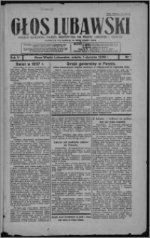 Głos Lubawski : polsko-katolicka gazeta bezpartyjna na powiat lubawski i okolice 1938.01.01, R. 5, nr 1