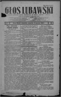 Głos Lubawski : polsko-katolicka gazeta bezpartyjna na powiat lubawski i okolice 1938.01.06, R. 5, nr 3