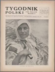 Tygodnik Polski = The Polish Weekly / Koło Pisarzy z Polski 1945, R. 3 nr 37 (142)