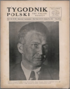 Tygodnik Polski = The Polish Weekly / Koło Pisarzy z Polski 1945, R. 3 nr 39 (144)