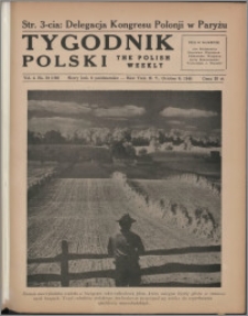 Tygodnik Polski = The Polish Weekly / Koło Pisarzy z Polski 1946, R. 4 nr 39 (196)
