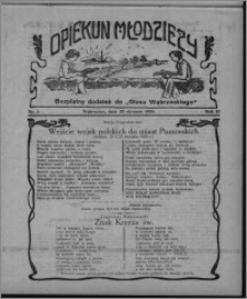 Opiekun Młodzieży : bezpłatny dodatek do "Głosu Wąbrzeskiego" 1925.01.29, R. 2, nr 4