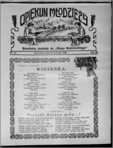 Opiekun Młodzieży : bezpłatny dodatek do "Głosu Wąbrzeskiego" 1926.04.15, R. 3, nr 15