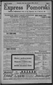 Express Pomorski 1924.08.03, R. 1, nr 81