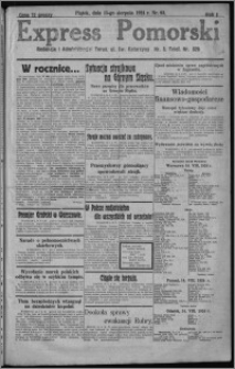 Express Pomorski 1924.08.15, R. 1, nr 93