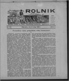 Rolnik : bezpłatny dodatek do "Głosu Wąbrzeskiego", poświęcony zagadnieniom rolniczym 1930.02.08, R. 2, nr 5