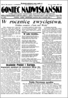 Goniec Nadwiślański 1927.08.14, R. 3 nr 185