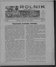 Rolnik : bezpłatny dodatek do "Głosu Wąbrzeskiego", poświęcony zagadnieniom rolniczym 1930.08.30, R. 2, nr 36