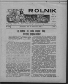 Rolnik : bezpłatny dodatek do "Głosu Wąbrzeskiego" poświęcony zagadnieniom rolniczym 1931.10.17, R. 3, nr 28