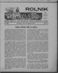 Rolnik : bezpłatny dodatek do "Głosu Wąbrzeskiego" poświęcony zagadnieniom rolniczym 1931.11.28, R. 3, nr 32