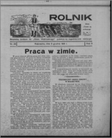 Rolnik : bezpłatny dodatek do "Głosu Wąbrzeskiego" poświęcony zagadnieniom rolniczym 1931.12.05, R. 3, nr 33