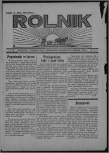 Rolnik : dodatek poświęcony sprawom rolniczym : organ T.R.P. : dodatek do "Głosu Wąbrzeskiego" 1934, R. 4, nr 5