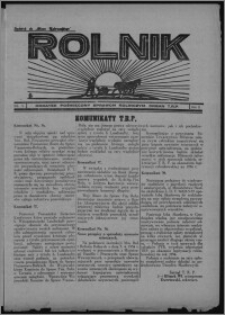 Rolnik : dodatek poświęcony sprawom rolniczym : organ T.R.P. : dodatek do "Głosu Wąbrzeskiego" 1934, R. 2 [i.e. 4], nr 12[!]