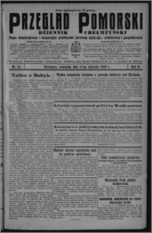 Przegląd Pomorski : dziennik chełmżyński : pismo demokratyczne i bezpartyjne poświęcone sprawom kulturalno-oświatowym i gospodarczym 1929.01.17, R. 2, nr 14