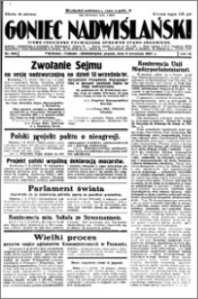 Goniec Nadwiślański 1927.09.09, R. 3 nr 206