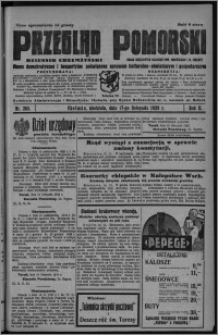 Przegląd Pomorski : dziennik chełmżyński : pismo demokratyczne i bezpartyjne poświęcone sprawom kulturalno-oświatowym i gospodarczym : organ urzędowych ogłoszeń pow. toruńskiego i m. Chełmży 1929.11.17, R. 2, nr 265 + Rolnik Polski nr 2