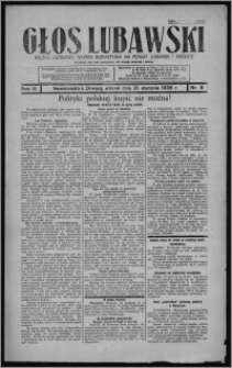 Głos Lubawski : polsko-katolicka gazeta bezpartyjna na powiat lubawski i okolice 1936.01.21, R. 3, nr 8