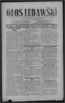 Głos Lubawski : polsko-katolicka gazeta bezpartyjna na powiat lubawski i okolice 1936.02.11, R. 3, nr 17