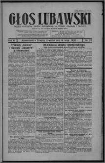 Głos Lubawski : polsko-katolicka gazeta bezpartyjna na powiat lubawski i okolice 1936.05.14, R. 3, nr 56