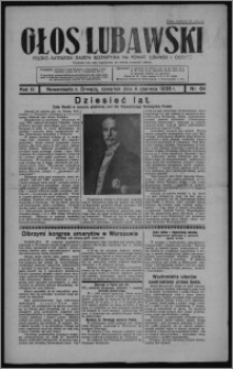 Głos Lubawski : polsko-katolicka gazeta bezpartyjna na powiat lubawski i okolice 1936.06.04, R. 3, nr 64