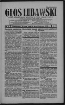 Głos Lubawski : polsko-katolicka gazeta bezpartyjna na powiat lubawski i okolice 1936.06.18, R. 3, nr 70