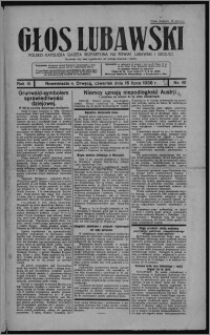 Głos Lubawski : polsko-katolicka gazeta bezpartyjna na powiat lubawski i okolice 1936.07.16, R. 3, nr 81