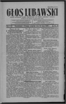 Głos Lubawski : polsko-katolicka gazeta bezpartyjna na powiat lubawski i okolice 1936.07.30, R. 3, nr 87