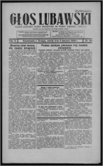 Głos Lubawski : polsko-katolicka gazeta bezpartyjna na powiat lubawski i okolice 1936.08.04, R. 3, nr 89