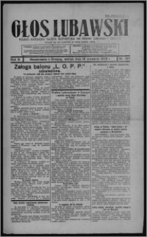 Głos Lubawski : polsko-katolicka gazeta bezpartyjna na powiat lubawski i okolice 1936.09.15, R. 3, nr 107