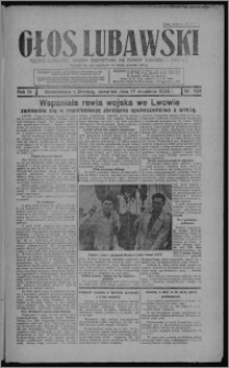 Głos Lubawski : polsko-katolicka gazeta bezpartyjna na powiat lubawski i okolice 1936.09.17, R. 3, nr 108