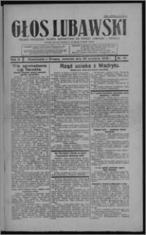 Głos Lubawski : polsko-katolicka gazeta bezpartyjna na powiat lubawski i okolice 1936.09.24, R. 3, nr 111