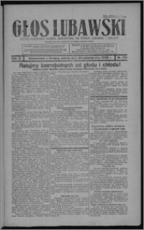 Głos Lubawski : polsko-katolicka gazeta bezpartyjna na powiat lubawski i okolice 1936.10.24, R. 3, nr 124 + Dodatek Rolniczy nr 43