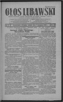 Głos Lubawski : polsko-katolicka gazeta bezpartyjna na powiat lubawski i okolice 1936.11.07, R. 3, nr 130 + Dodatek Rolniczy nr 45