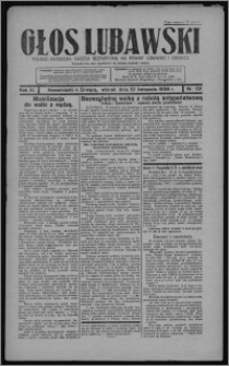 Głos Lubawski : polsko-katolicka gazeta bezpartyjna na powiat lubawski i okolice 1936.11.10, R. 3, nr 131