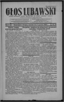 Głos Lubawski : polsko-katolicka gazeta bezpartyjna na powiat lubawski i okolice 1936.12.03, R. 3, nr 141