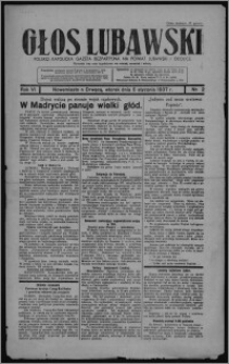 Głos Lubawski : polsko-katolicka gazeta bezpartyjna na powiat lubawski i okolice 1937.01.05, R. 6 [i.e. 4], nr 2
