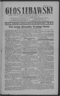 Głos Lubawski : polsko-katolicka gazeta bezpartyjna na powiat lubawski i okolice 1937.01.28, R. 6 [i.e. 4], nr 12