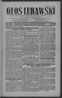 Głos Lubawski : polsko-katolicka gazeta bezpartyjna na powiat lubawski i okolice 1937.03.02, R. 6 [i.e. 4], nr 26