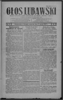 Głos Lubawski : polsko-katolicka gazeta bezpartyjna na powiat lubawski i okolice 1937.03.11, R. 6 [i.e. 4], nr 30