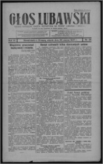 Głos Lubawski : polsko-katolicka gazeta bezpartyjna na powiat lubawski i okolice 1937.03.23, R. 6 [i.e. 4], nr 35